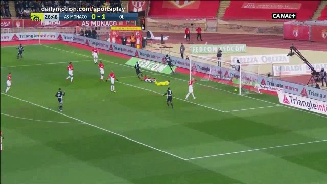 Bertrand Traore Goal HD - AS Monaco 0 - 2 Lyon - 04.02.2018 (Full Replay)