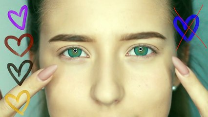 Макияж Для Разного Цвета Глаз ️️