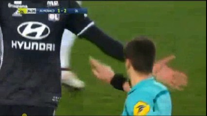 Falcao Goal - Monaco vs Lyon  2-2  04.02.2018 (HD)