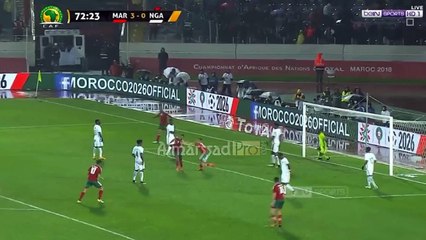 هدف أيوب الكعبي في مرمى نيجيريا