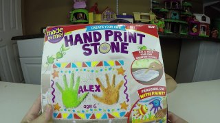 Fathers Day Surprise Gift Hand Prints | Family Fun Crayola Paint, Disney Cars, & Play Doh Molds