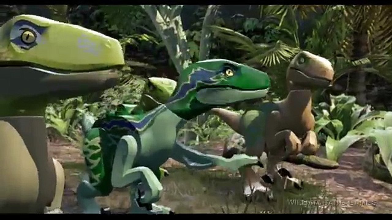 LEGO JURASSIC WORLD - All Cut scenes [FULL] [MOVIE]