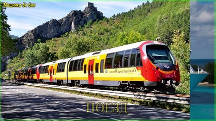 Транспорт и спецтехника, развивающий мультфильм, изучаем транспорт и звуки