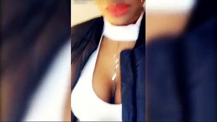 Ndeye Ndack dévoile sa belle poitrine sur snapchat