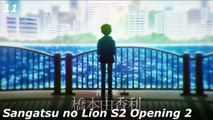 Top 20 Anime Opening Winter 2018
