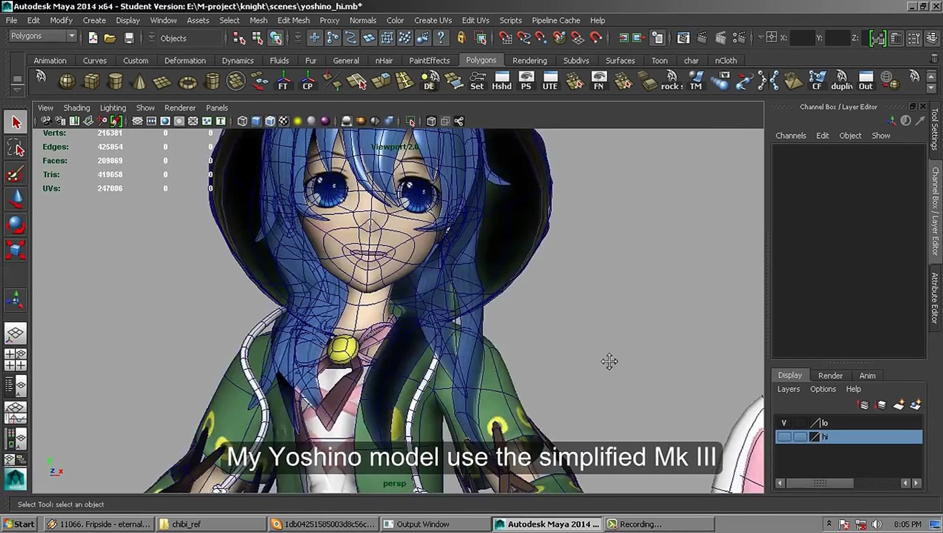 3D chibi anime head modeling tutorial - Maya new - video Dailymotion