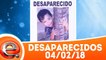 Desaparecidos - 04.02.18