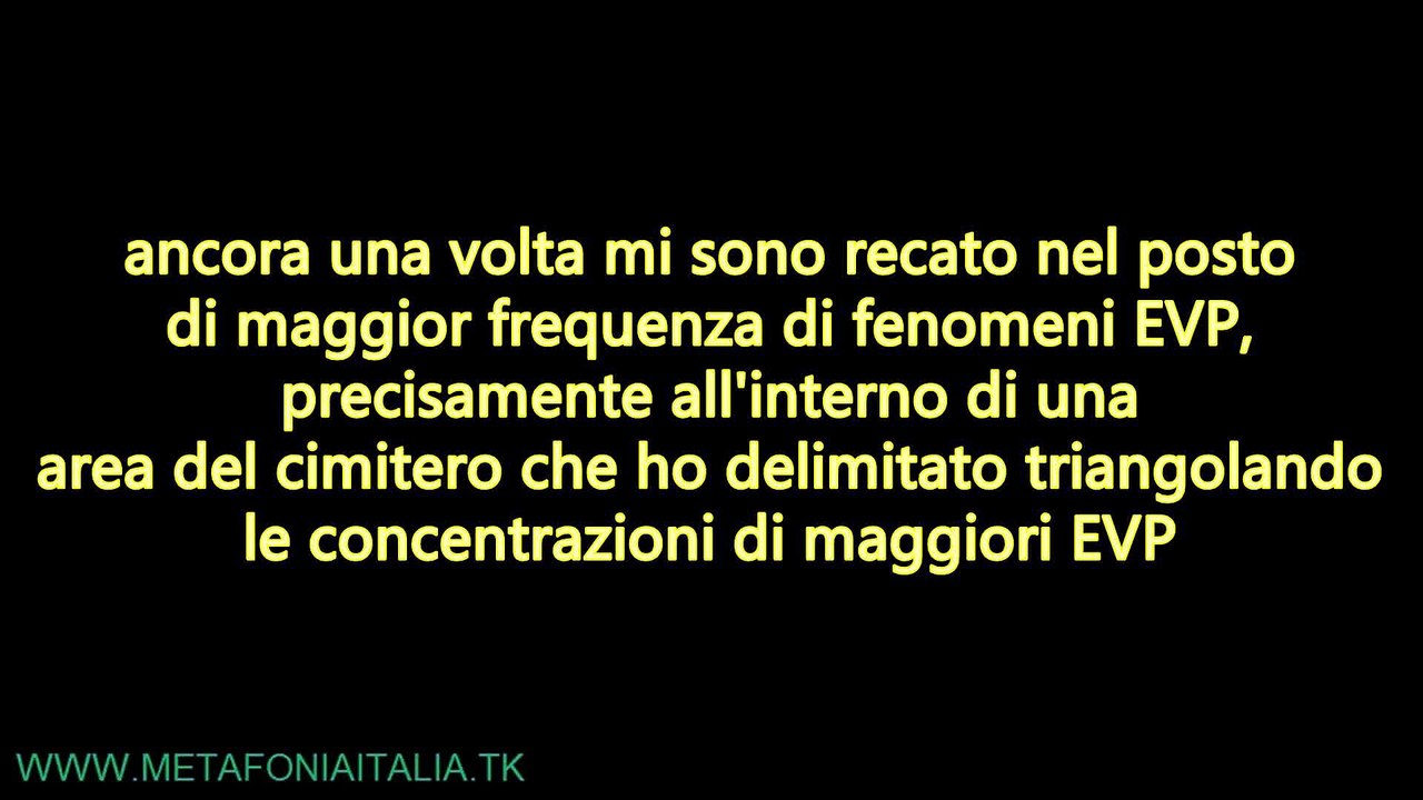 indagine di ricerca EVP 01.02.2018 - metafonia italia www.metafoniaitalia.tk  voice of dead people
