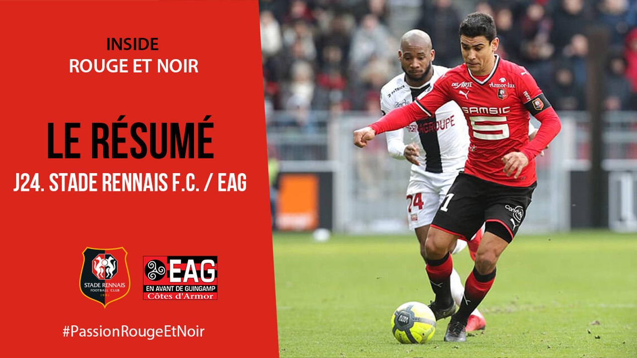 J24. Stade Rennais F.C. / Guingamp : Le résumé