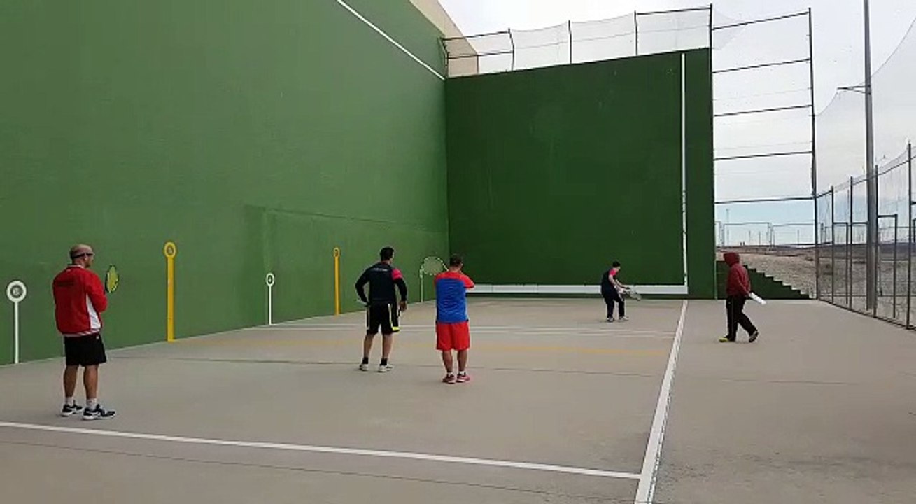 Frontenis 2ªA Rivas vs Valdeporte 1ª partida