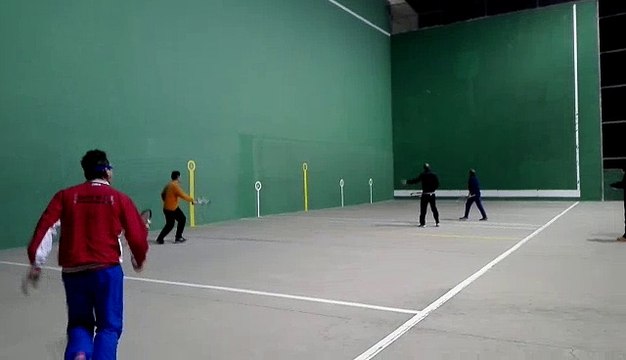 Frontenis 2ªB Rivas vs Paracuellos 2ª partida set 1