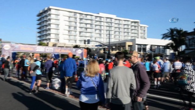 - Amerika Surf City Maraton’da 12 binden fazla sporcu koştu
