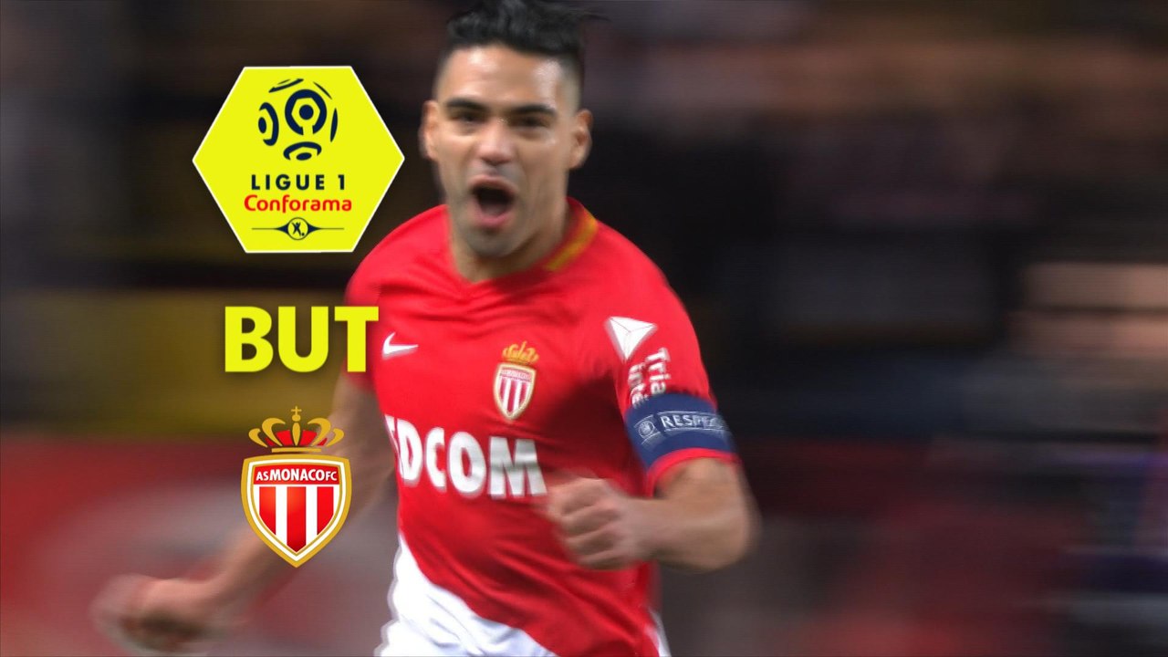 But Radamel FALCAO (37ème) / AS Monaco - Olympique Lyonnais - (3-2) - (ASM-OL) / 2017-18