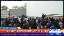 Instituto Nacional de Migración detuvo en 24 horas a 308 indocumentados en México