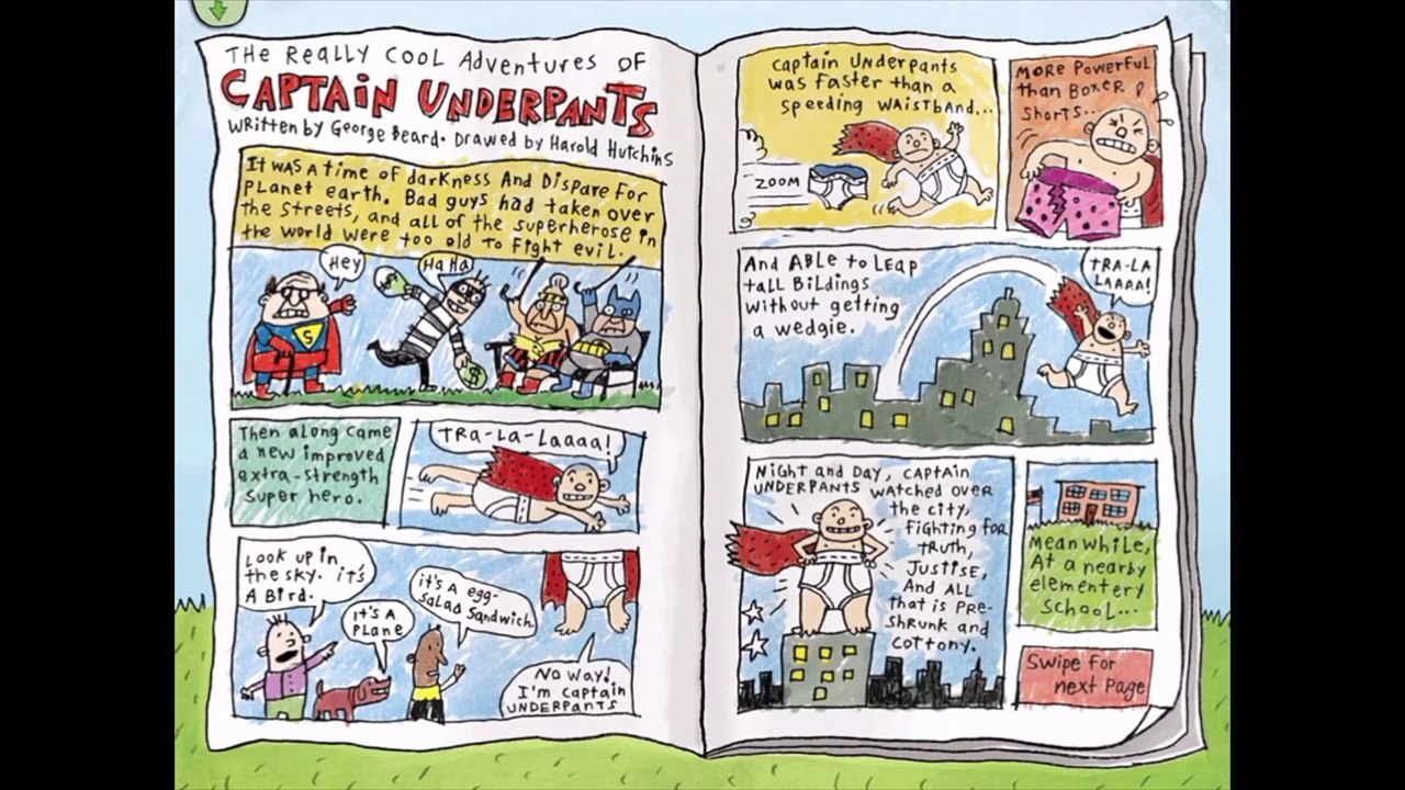 The Adventures of CAPTAiN UNDERPANTS CHAP 1-5