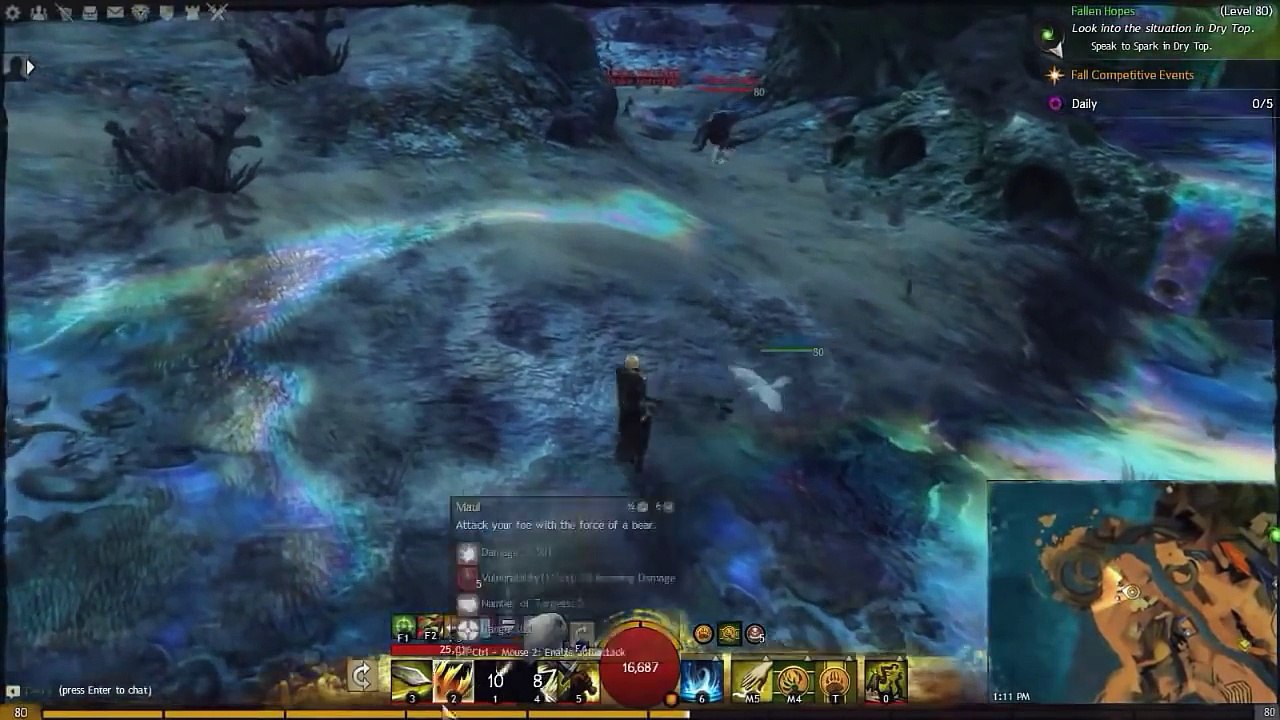 Guild Wars 2: Heavy Direct Damage Ranger Power Build with Longbow + Greatsword - PvE / WvW / PvP