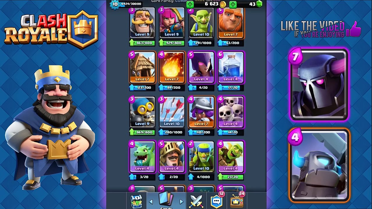 Clash Royale - Best Pekka + Mini Pekka Combo Deck and Strategy for Arena 6, 7, 8