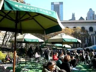 Bryant Park so christmas, so great!