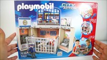 PLAYMOBIL Estação de Polícia Brinquedos Playmobil City Action KidsToys Brasil
