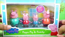 Pig George da Familia Peppa Pig Empresta Bicicleta para o Papai Pig! Novelinha em Portugues