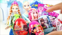 Frozen Ovos Surpresas Disney Barbie Princesas Moranguinho My Little Pony Carros Surprise Eggs Toys