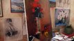 Игорь Сахаров, научиться рисовать розы маслом