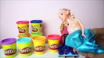 Massinha Play Doh Frozen Uma Aventura Congelante Com Princesas Disney Anna e Elsa Frozen