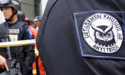 Densus 88 Tangkap Terduga Teroris di Surakarta