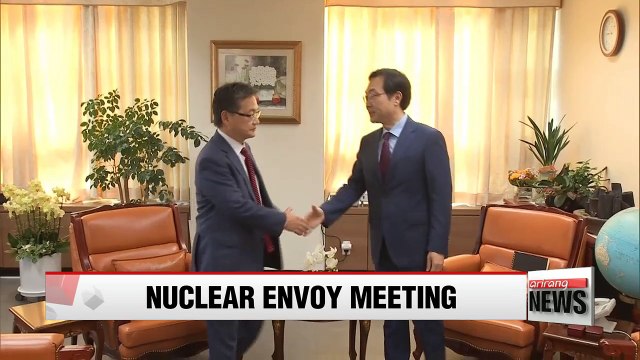 Top nuclear envoys of South Korea, U.S. to discuss ways to resume talks with North Korea
