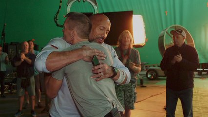 Dwayne Johnson Invites Incredible Jeff Glasbrenner To 'Skyscraper' Set