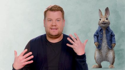 James Corden Feels The Power Of Being 'Peter Rabbit'