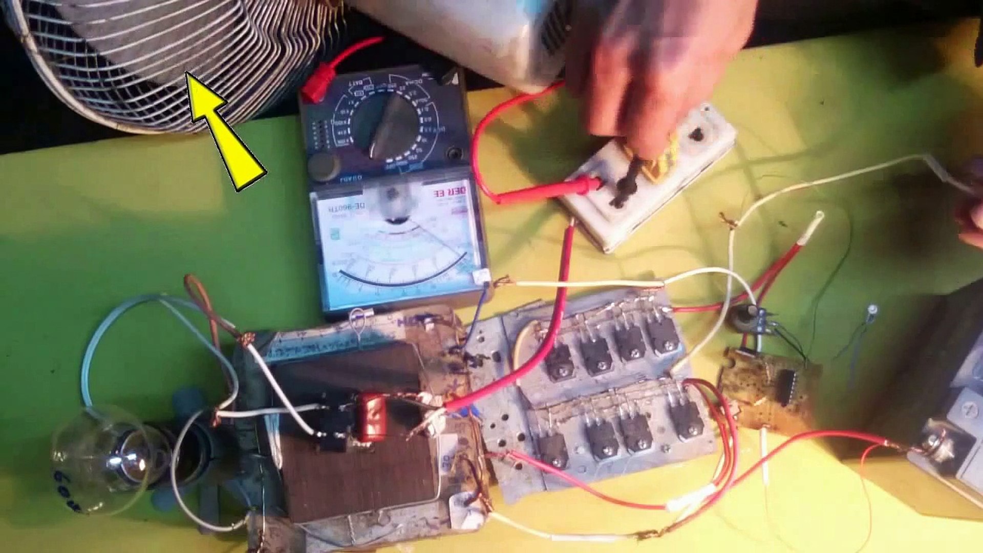 homemade inverter circuit diagram Wiring Diagram and Schematics