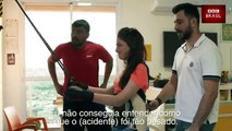 Laís Souza: do acidente à esperança de voltar a andar