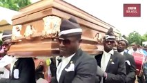 Os carregadores de caixão dançarinos que alegram funerais em Gana