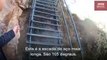 Vilarejo isolado na China ganha 800 m de escada em penhasco para acessar mundo exterior