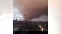Imagens mostram passagem de tornado na Itália