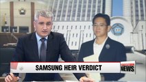 Samsung heir Lee Jae-yong faces verdict in appeals trial on Monday