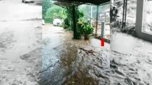 Detik-Detik Kawasan Megamendung Puncak Diterjang Banjir Bandang