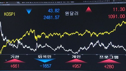미국 발 악재에 주가 급락...코스닥 2% 이상 급락 / YTN