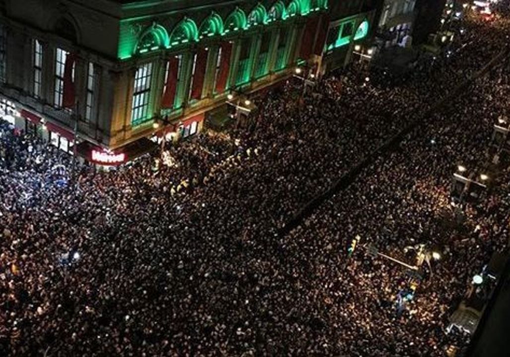 Philadelphia Streets Packed as Eagles Fans Celebrate Super Bowl Win