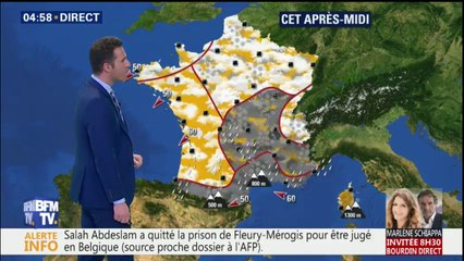 Jusqu'à -3°C… Le temps sera froid et neigeux ce lundi ❄❄❄