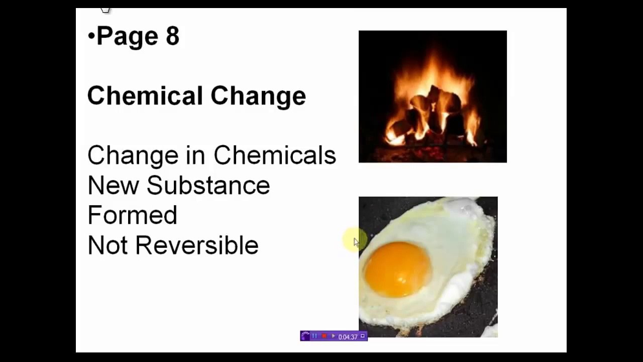 Chemical & Physical Changes of Matter CLEAR & SIMPLE
