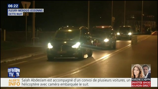 Salah Abdeslam a quitté la prison de Fleury-Mérogis pour être jugé en Belgique