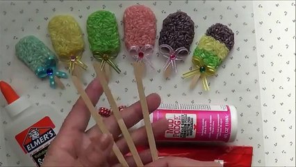 PALETAS DE ARROZ PARA RECUERDOS DE FIESTAS O BABY SHOWER PARA LA NEVERA .