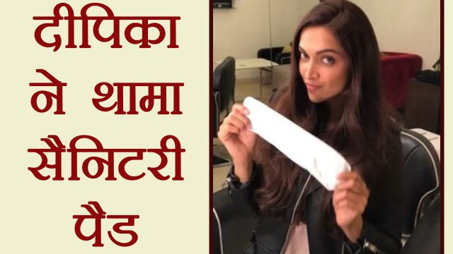 Padmaavat star Deepika Padukone accepts Akshay Kumar's PadMan Challenge | FilmiBeat