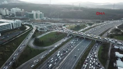 Haramidere'de Metrobüs Kazası