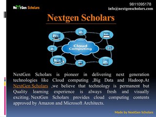 Nextgen Scholars – Aws Training Institute in Delhi
