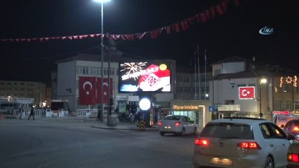 Sivas Belediyesi'nden Galatasaray'a Dev Ekrandan Galibiyet Göndermesi