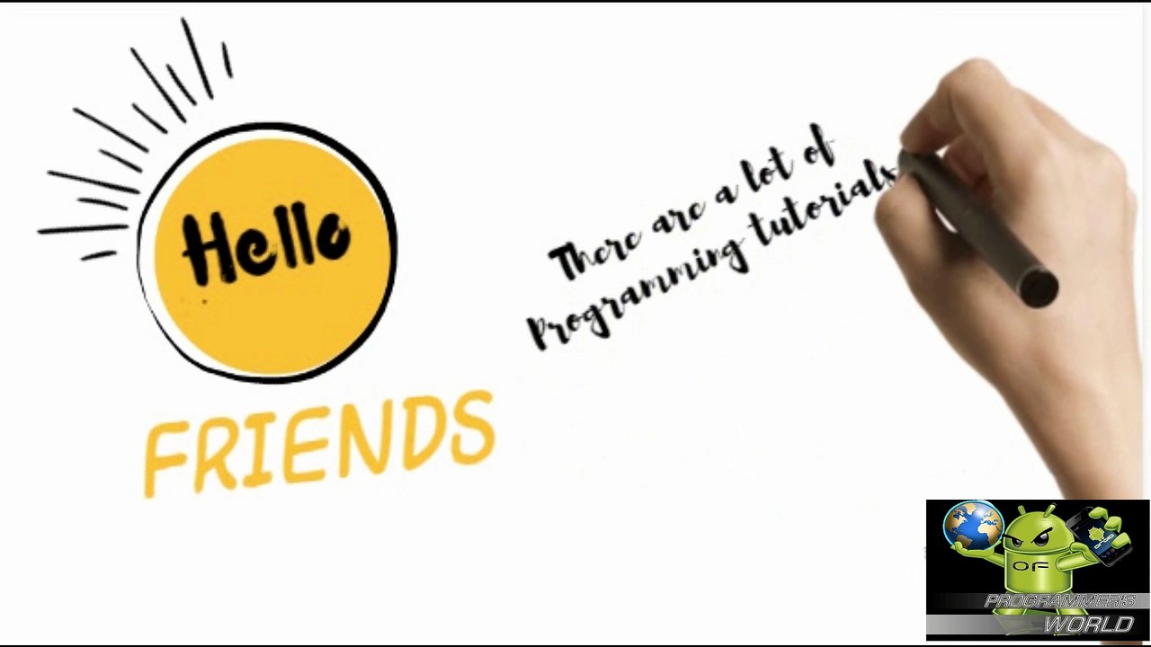 programmers world  || introduction video || android programming || java programming