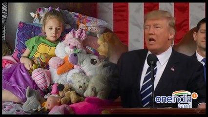 துப்பாக்கி சூட்டில் தன் நண்பனை இழந்த சிறுமிக்கு அதிபர் டிரம்ப் கடிதம்..வீடியோ